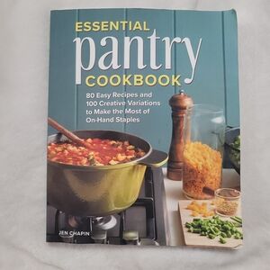 Essential Pantry Cookbook Jen Chapin Budget‎ Meals Recipe Book 
80 recipes